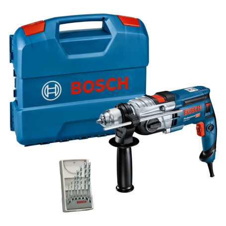 Perceuse à percussion Bosch Professional GSB 20-2 - 850 W avec accessoires