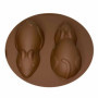 Moule à Chocolat en Silicone Souris - 6 Cavités Réutilisable