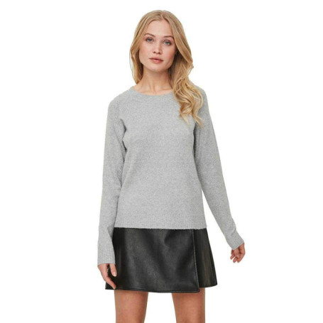 Pull en Maille Douce VERO MODA - Light Grey Melange 32,03 €