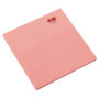 Notes Autocollantes en Forme de Cœur - Pack de 50 Feuilles Roses