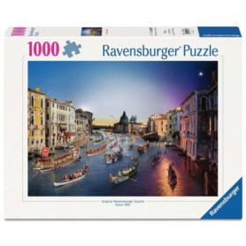 Puzzle Ravensburger 1000 pièces - Venise Jour et Nuit