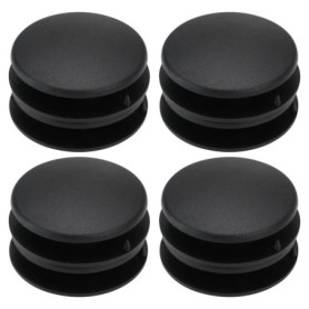 Clips de Fixation Antidérapants pour Tapis de Voiture - 4 Sets en Plastique Noir