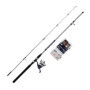 Combo Pêche Shakespeare Salt Estuary Enforcer - Canne et Moulinet 2,40 m