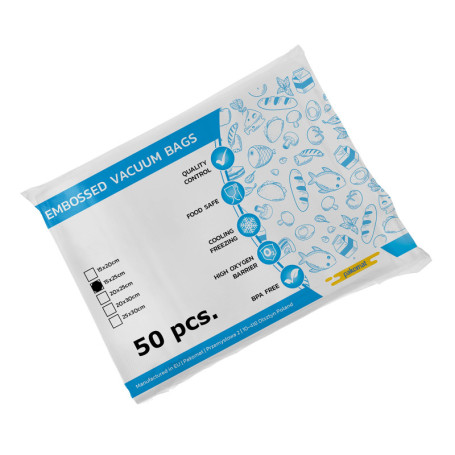 Sacs sous vide Pakomat pour aliments - 15 x 25 cm, sans BPA