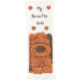 Kit de Broderie Marque-Page Popcorn Biscuit Vervaco