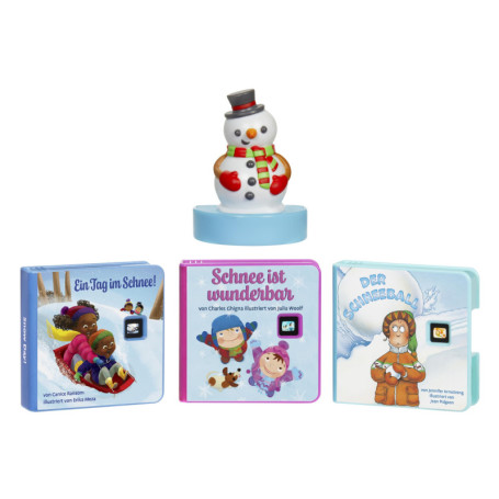 Little Tikes Story Dream Machine - Collection Snowy Day avec 3 Livres et Figurine
