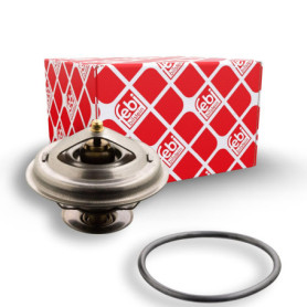 Thermostat d'eau Febi Bilstein 80°C avec Bague d'Étanchéité pour Audi