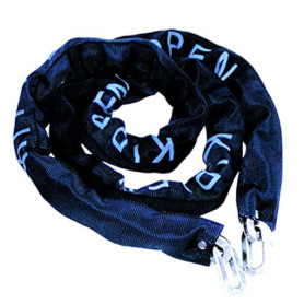 Chaîne Antivol Kippen 2008A en Acier Cémenté Noir - 100 cm