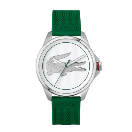 Montre Analogique Lacoste Le Croc pour Homme - Bracelet en Silicone Vert