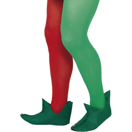 Bottes d'Elfe Vertes pour Déguisement - Accessoire Festif