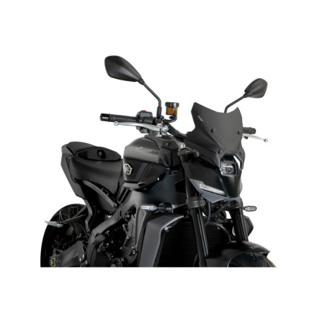 Saute-Vent Sport Puig New Generation pour Yamaha MT-09 2024 - Noir Aérodynamique