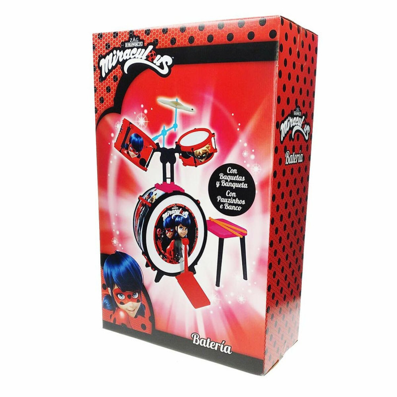 Image secondaire de Batterie musicale Lady Bug Plastique
