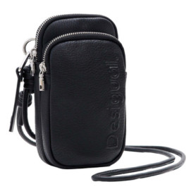 Portefeuille bi-Pliable Noir pour Femme - Desigual