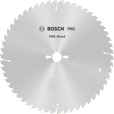 Lame de Scie Circulaire Bosch PRO Wood pour Bois Massif et Panneaux