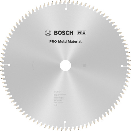 Lame de Scie Circulaire PRO Multi Matériaux Bosch pour Scies à Onglets