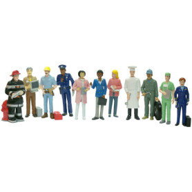 Miniland Lot de 11 Figurines Éducatives sur les Métiers