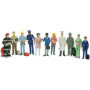 Miniland Lot de 11 Figurines Éducatives sur les Métiers