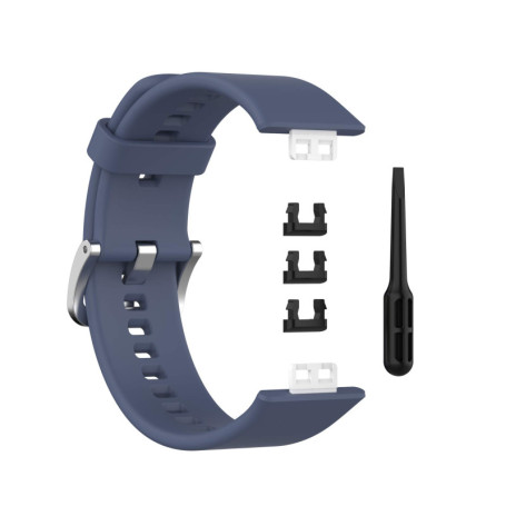 Bracelet en Silicone Bleu pour Huawei Watch Fit - Confort et Style