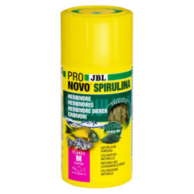 Flocons Spirulina JBL pour Poissons Herbivores - 100ml