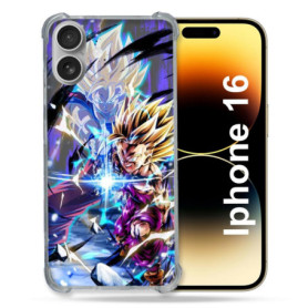 Coque Renforcée Cokitec pour Apple iPhone 16 - Manga Dragon Ball Sangohan