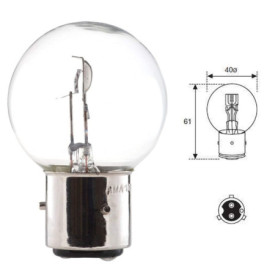 Ampoule 12V BA21D 45/40W pour Voiture et Tracteur