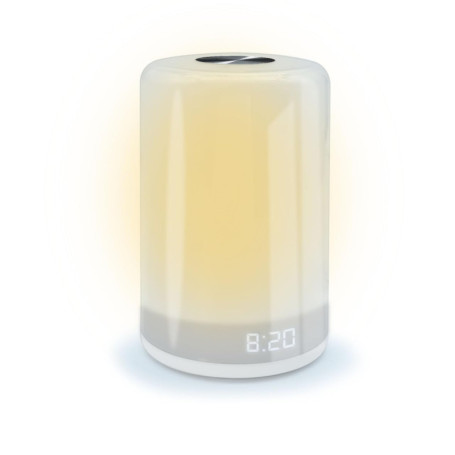 Réveil Simulateur d'Aube Mooov - Lumineux Multicolore avec 5 Mélodies