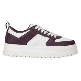 Baskets HUGO Femme Lyssa en Cuir Reconstitué - Open White - Taille 38 EU 172,79 €