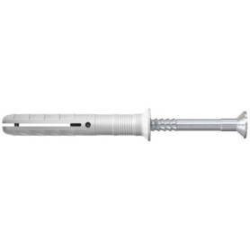 Chevilles à frapper N 6x40/10 avec vis en acier - Boîte de 200 pièces