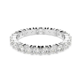 Bague Matrix Vittore en Cristal Blanc - Swarovski