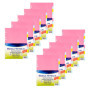 Lot de 10 Intercalaires en Carton Multicolores A4 - TSI