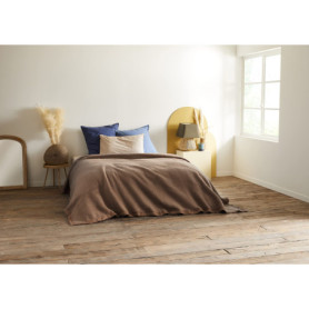 Couverture Ultra-Douce Toison d'Or Chacal/Grege 240x260 cm