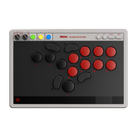 Manette Arcade 8BitDo pour Switch et PC - Bluetooth et 2.4G