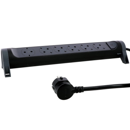 Multiprise Rotative 6 Prises Legrand - Montage Mural ou Sur Table