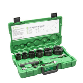Kit de découpe Greenlee 7238SB avec clé à cliquet