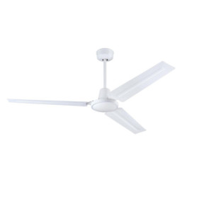 Ventilateur de Plafond Westinghouse Industrial 142 cm avec Télécommande - Blanc Mat