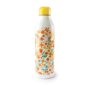 Bouteille Thermos Réutilisable IBILI 500 ml en Acier Inoxydable - Orange