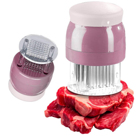 Batteur à Viande Manuel Avilia en Plastique et Acier Inoxydable - Léger et Sûr