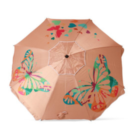 Parasol de Plage ATOSA avec Protection UV 50+ et Sac de Transport