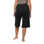 Bermuda Femme Noir à Jambes Larges et Droites - Taille Élastique Ulla Popken