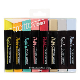 Lot de 8 Surligneurs Pastel Tratto - Couleurs Douces et Vibrantes 11,40 €