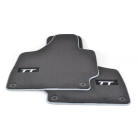 Tapis de Sol Audi Premium Avant Noir/Gris - Set de 2