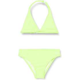 Maillot de Bain Deux Pièces Fluo pour Fille - Jaune