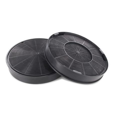 Lot de 2 filtres à charbon pour hottes aspirantes DL-pro