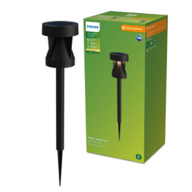 Philips Avery Lampe Solaire d'Extérieur Noir 2700K 200lm
