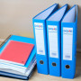 Classeur à levier DOHE A4 en Bleu - Pratique et Élégant