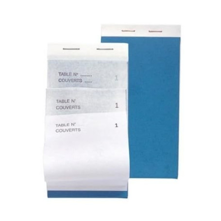 Bloc Maître d'Hôtel Autocopiant 8x15 cm - 50 Feuillets