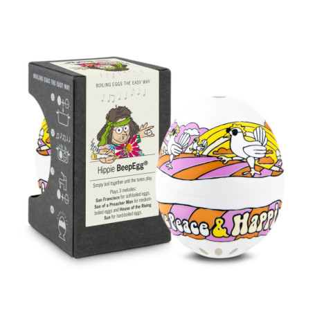 Minuteur Chantant PiepEi Hippie pour Cuisson Parfaite des Œufs