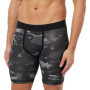 Slip Diesel Herbert Long Noir en Coton Camouflage