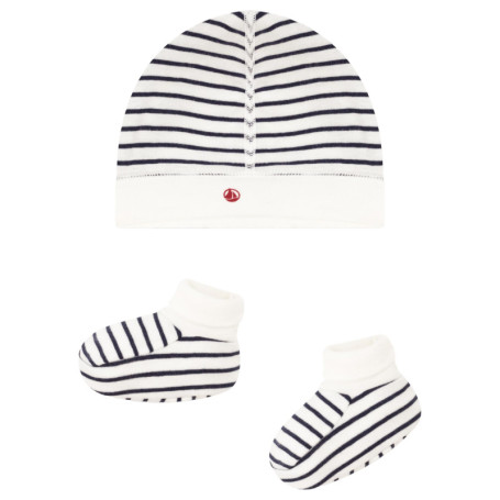 Chaussons et Bonnet Bébé Petit Bateau - Confort et Élégance 18 Mois