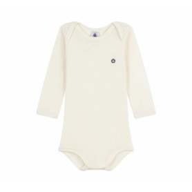 Body Bébé Manches Longues en Laine et Coton - Petit Bateau